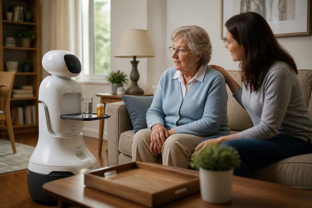 Robots can assist with care, but connection still needs people